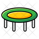 Trampoline Jumping Jack Jumping Pad Icon
