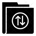 Exchange Folder Data Tarnsfer Icon