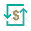 Transcation Dollar Convert Icon