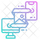 Transfer Data  Icon