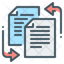 Distributed Distributed Ledger Documents Icon