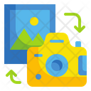 Transfer Image Camera Photo Icon