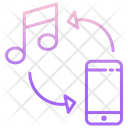 Imobile Phone Transfer Song Transfer Music Icon