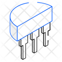 Transistor Collector Icon