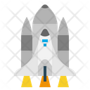 Transport Rocket Transportation Icon