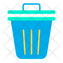 Trash Bin Dustbin Wastage Icon