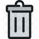 Trash Can Recycle Bin Garbage Can Icon
