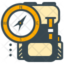 Travel Hiking Backpack Icon