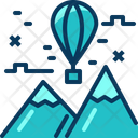 Travel Blue Mountian Icon