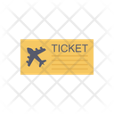 Travel Plane Ticket Holidays Icon