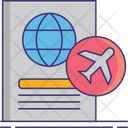 Travel Visa  Icon