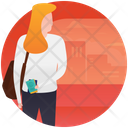 Tourist Travelling Equipments Travel Icon