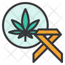 Treatment Cancer Marijuana Icon