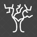 Tree Scary Forest Icon