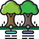 Tree Data Orchard Icon