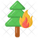 Tree Fire Icon