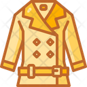Trench Coat Coat Garment Icon