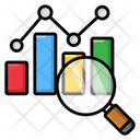 Trend Analysis Analytics Relative Frequency Icon