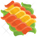 Tri Color Pasta Icon