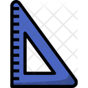 Triangle Scale Centimeter Icon