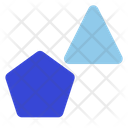 Triangle And Pentagon Icon