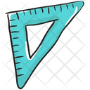 Ruler Scale Triangle Ruler Icon