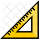 Triangle Ruler Ruler Scale Icon