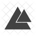Triangles Two Icon