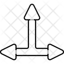 Triple Arrow  Icon