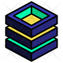 Stack Hollow Cut Icon