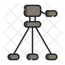 Tripod Camera Video Icon