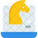 Trojan Horse Virus Attack Icon