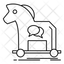 Trojan Virus  Icon