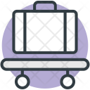 Trolley Luggage Hotel Icon