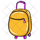 Luggage Travelling Bag Trolley Bag Icon