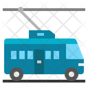 Trolley Bus Streetcar Icon