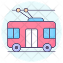 Trolley Bus Icon