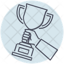 Business Achievement Trophy Icon