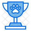 Trophy Award Paw Icon