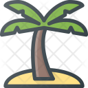 Tropical Palm Tree Icon