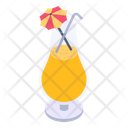 Summer Drink Tropical Drink Fresh Juice Icon