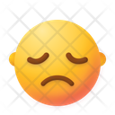 Trouble Emoji Face Icon