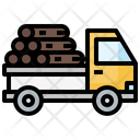 Truck Wooden Log Icon