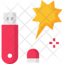 Advertisement Pendrive Offer Sale Icon