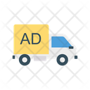 Ads Truck Advertisement Icon
