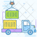 Cargo Van Transport Vehicle Icon