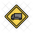 Truck route Icon