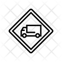 Truck route Icon