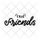 True Friends Friendship Besties Icon