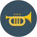 Trumpet Music Instruments Icon